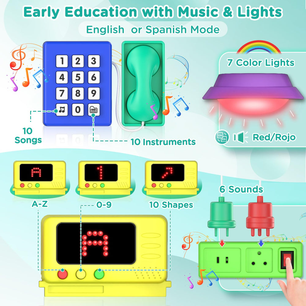 BQU Busy Board colorful cartoon design sparks curiosity and exploration
