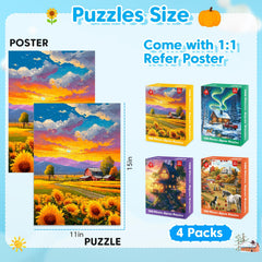 Bractowa Fantasy House 100-piece puzzle sparks imaginative play.