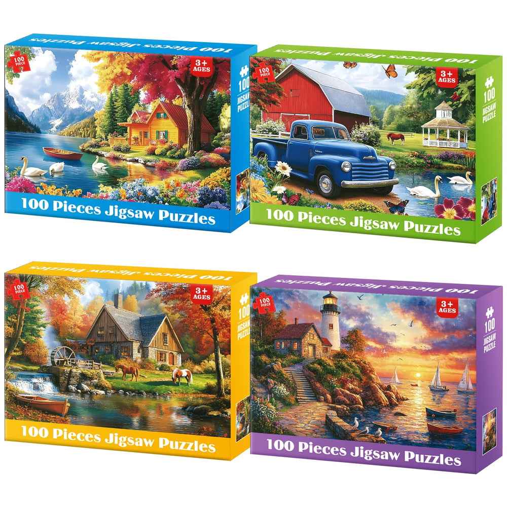 Bractowa Swan Lake 100-piece puzzle ideal for calm family time