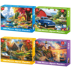 Bractowa Swan Lake 100-piece puzzle ideal for calm family time
