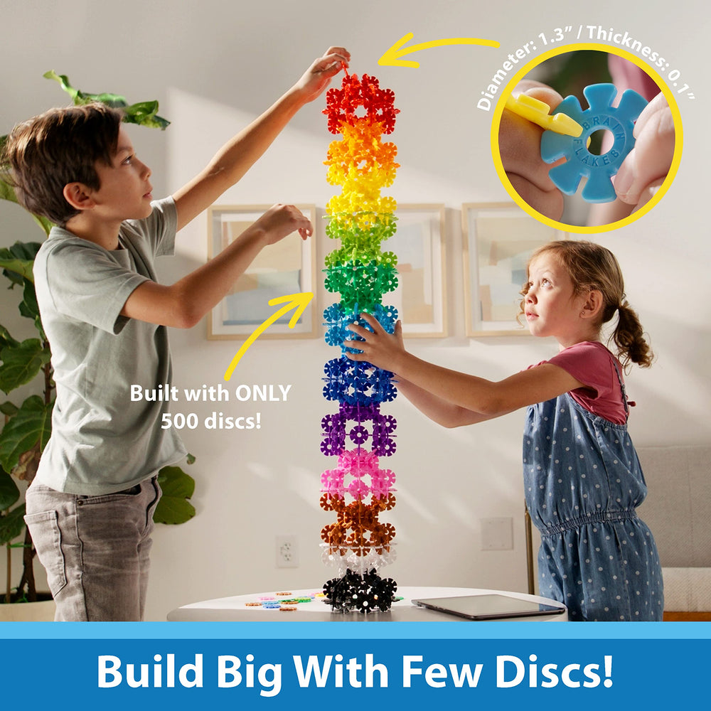 Brain Flakes tree design invites collaborative or solo building sessions.