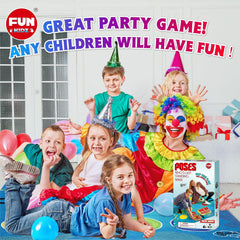 BRAINS UP Classic Twist Poses giant mat offering a spacious play surface for many players