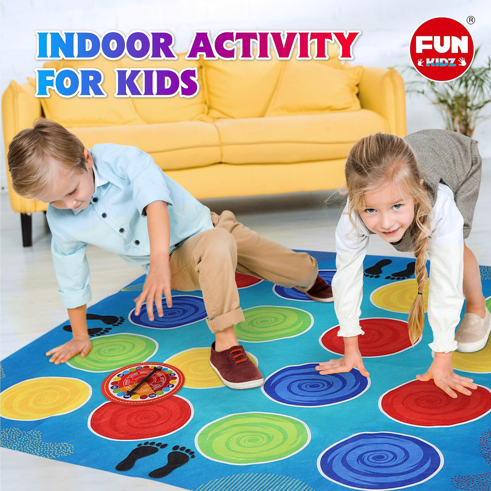 BRAINS UP Classic Twist Poses durable, kid-friendly party game for groups