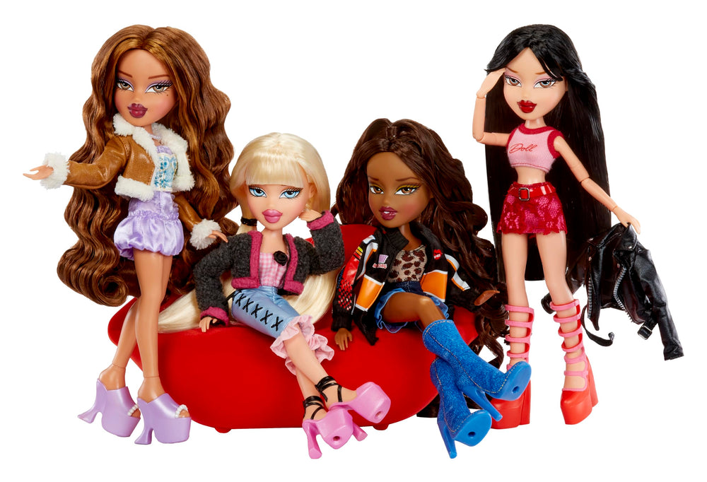 Bratz Goin’ Out Cloe pigtails and makeup inspire playful glam.