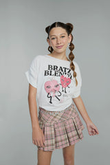 Bratz hair in high pigtails for playful styling