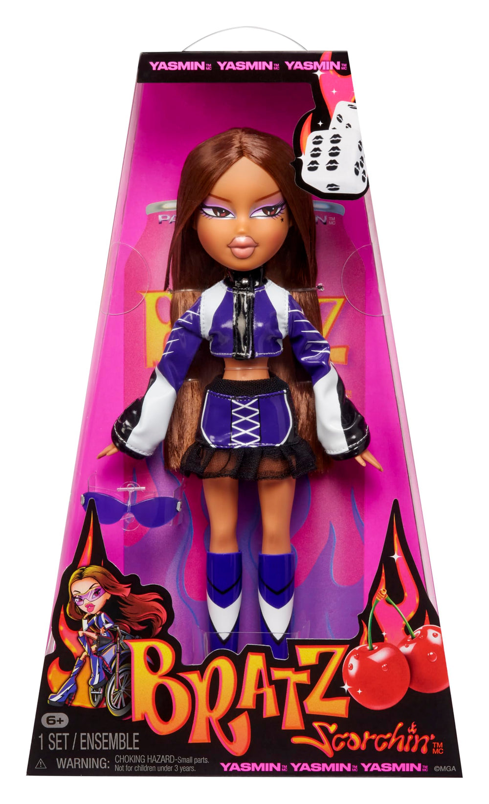 Bratz Scorchin' Yasmin doll ready for display and imaginative play.