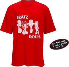 Bratz Stylin' Jade doll cropped tank tee for versatile looks.