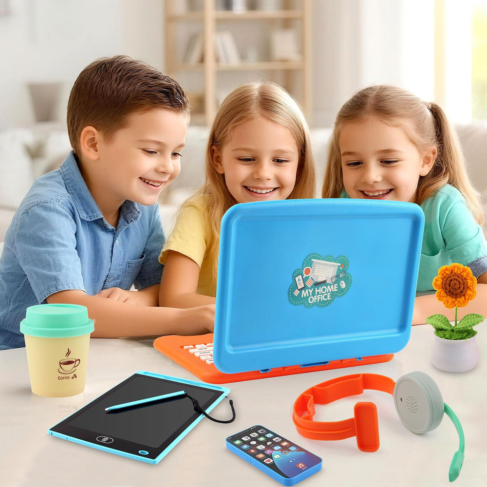 Bravilan clock highlights time awareness during pretend play routines.