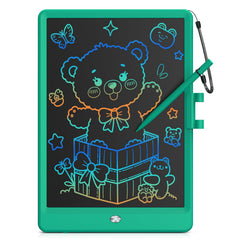 Bravokids Doodle Pads 10 Inch Dark Green front view for creative drawing