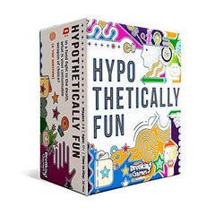 Breaking Games Hypothetically Fun box front ready for quick icebreakers