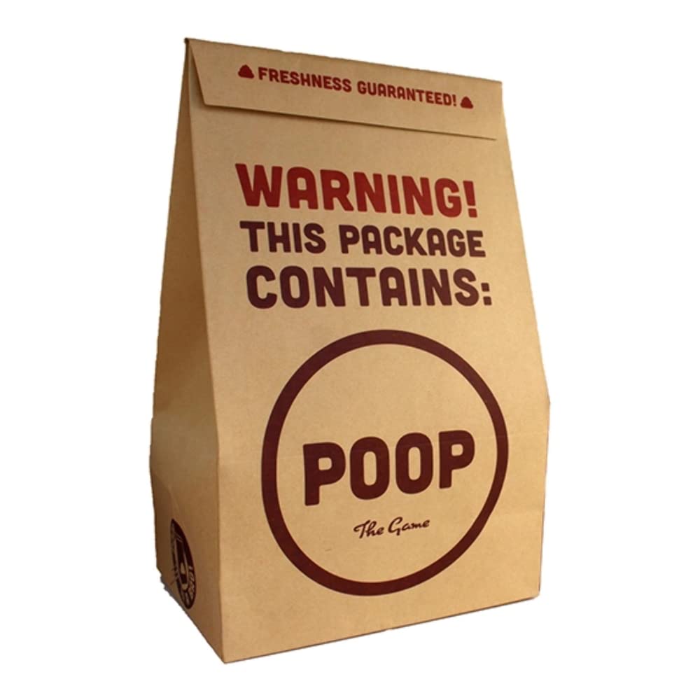 Breaking Games Poop The Game original brown deck for quick family play