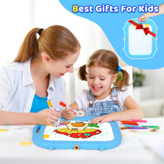 Breibowski compact space-saving easel fits homes and classrooms.