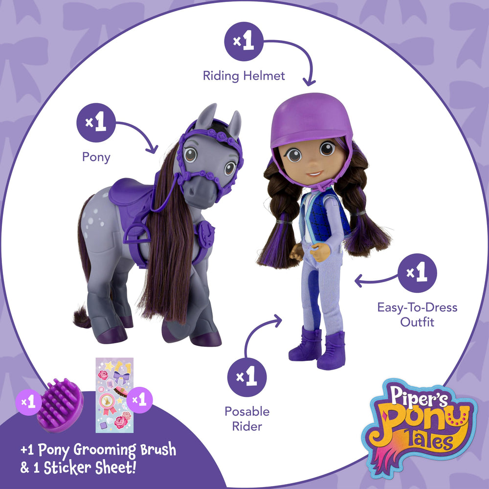 Breyer Piper's easy-to-dress outfit makes quick changes for stories.