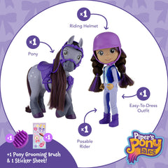 Breyer Piper's easy-to-dress outfit makes quick changes for stories.