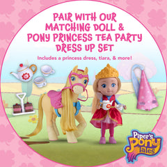 Breyer Piper's Pony Tales mounted stand measures 9 inches