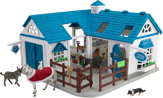 Breyer Stablemates Deluxe Animal Hospital image showing vet playset for imaginative care moments