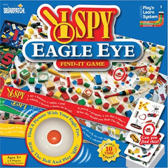Briarpatch I Spy Eagle Eye Game bell ringing moment to win a round