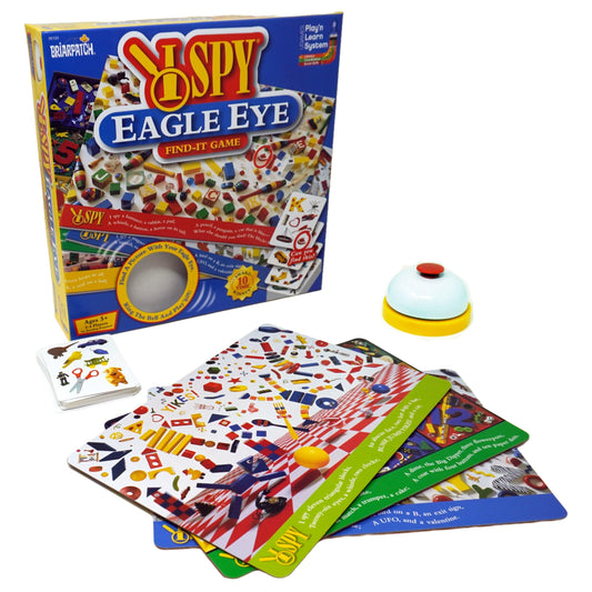 Briarpatch I Spy Eagle Eye Game card and board match scene for ages 5-8