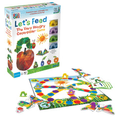 Briarpatch Lets Feed The Very Hungry Caterpillar game caterpillar pieces for counting play