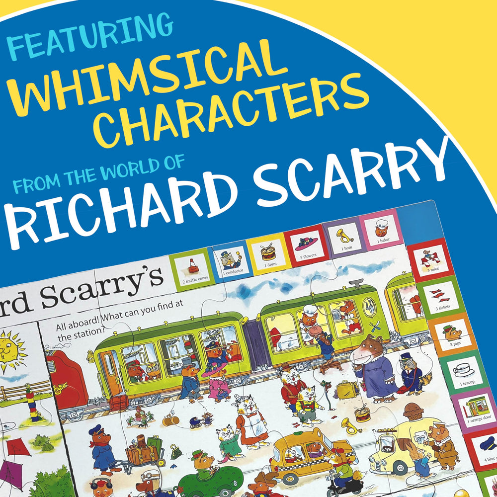 Briarpatch Richard Scarry Busytown puzzle giant pieces for collaborative play
