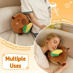 BRICHOEE Capybara plush, a gift-ready, charming present.
