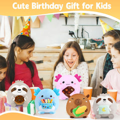 BRICHOEE Capybara plush vacuum-pack tip helps reshape.
