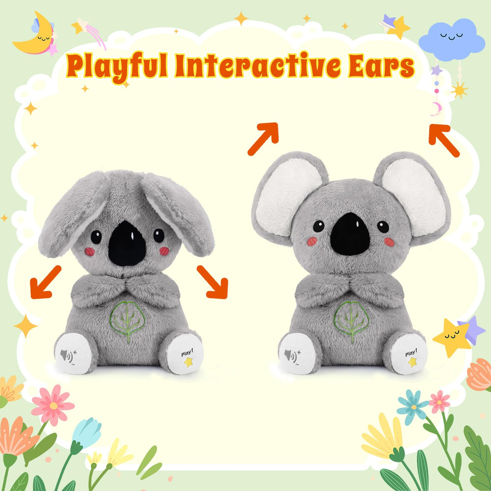 BRICHOEE koala offers multi-sensory relaxation with breathing, touch, and sound