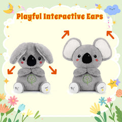 BRICHOEE koala offers multi-sensory relaxation with breathing, touch, and sound