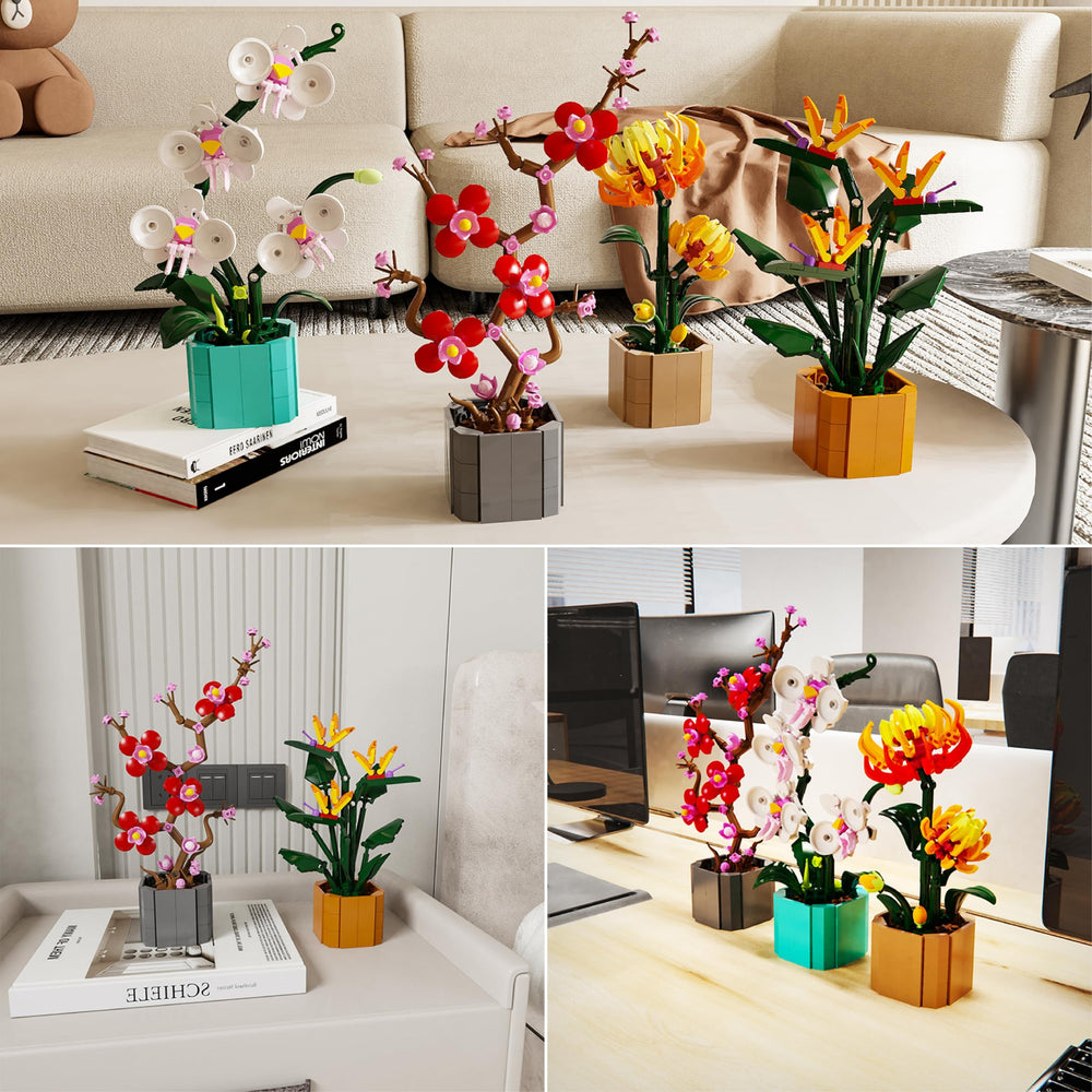 BRICK HAMBURG bouquet set makes a thoughtful gift for art-loving friends and family