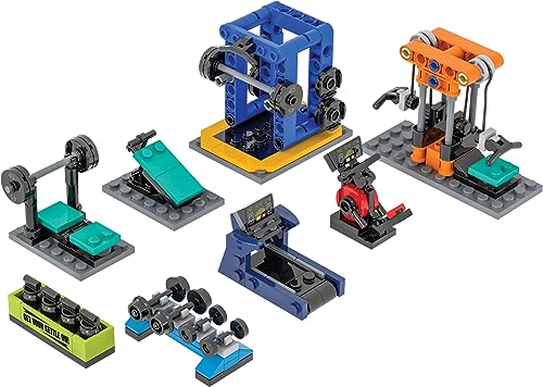 Brick Loot Brick City Gym model assembly showcases durable mini blocks for creative play