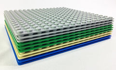 Brick Loot classic baseplates 10-pack ideal for ages 3+ and collaborative play