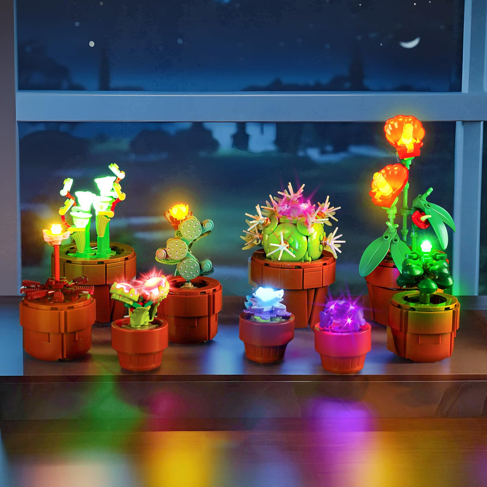 BrickBling gift-ready lighting kit for Lego enthusiasts and kids with 10329 sets.