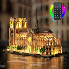BrickBling gift-ready LED lighting for Paris landmarks fans and Notre Dame lovers