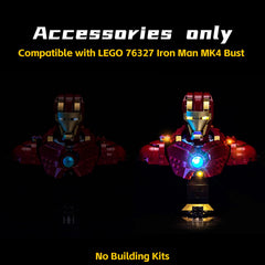 BrickBling LED light packaging reveals a ready-to-install kit for your Iron Man MK4