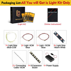 BrickBling LED kit preserves playability while enhancing display aesthetics.