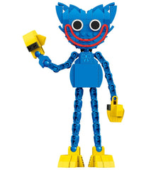 Brickcraft multicolor bricks for vibrant Huggy Wuggy creation.