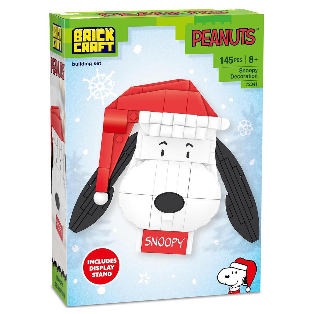 Brickcraft Snoopy Christmas set enhances gift-giving and family nights.