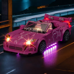 BrickShining LED kit for LEGO 77241 Honda S2000 front-lit to enhance display