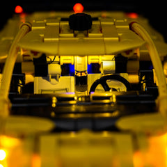 Brickshining LED lighting for 42205 interior adding cockpit glow