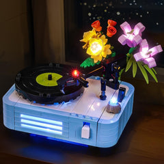 Brickshining LED lighting kit with USB/AAA power for easy setup.