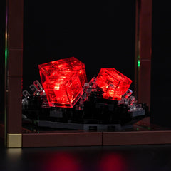 Brickshining model illumination for 21362 Mineral highlights textures and contours