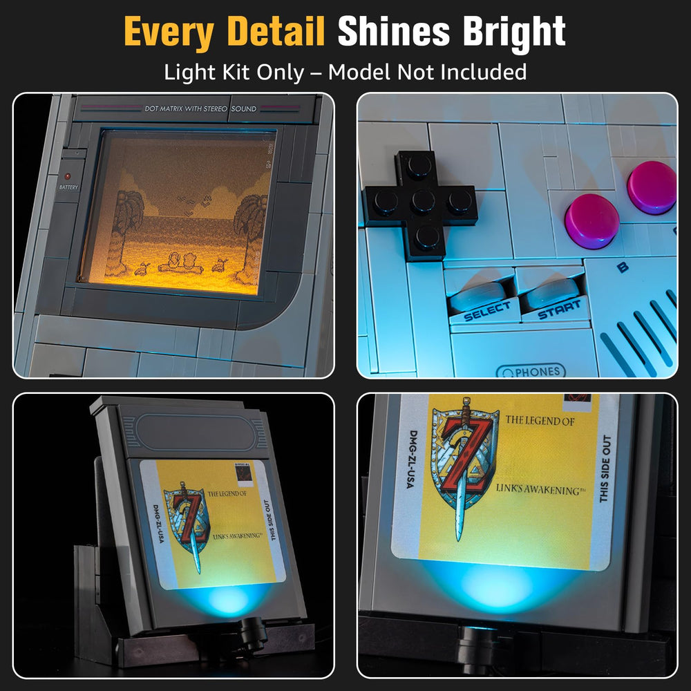 BrickSoul easy-to-install light kit with guided setup.