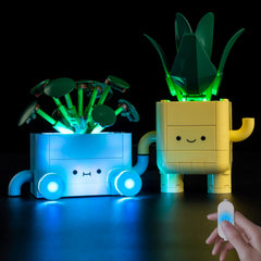 BrickSoul upgrade light kit for 10349 with hidden wiring enhances display clarity.