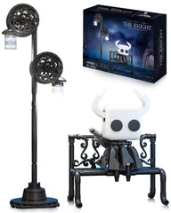 BrickTribe Knight Figure with detailed head and cloak for immersive display and imaginative play.
