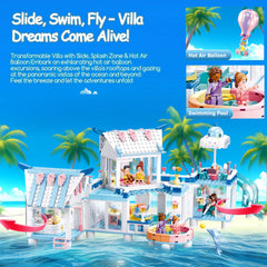 BrickTribe Summer House seven minifigures support cooperative play