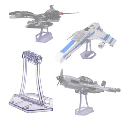 BrickVisions display stand for LEGO TIE Bomber 75346 secures the craft with unobtrusive support.