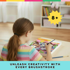 Bright Stripes iHeartArt 16-paint set enabling vibrant, beginner-friendly artwork