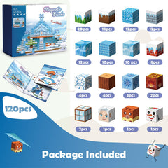 BrightBlox magnetic blocks snap smoothly for quick, creative exploration.