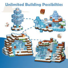 BrightBlox STEM toy supports spatial thinking and fine motor skills.