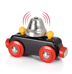 BRIO Bell Wagon compatibility with BRIO railway sets enables expandable layouts.